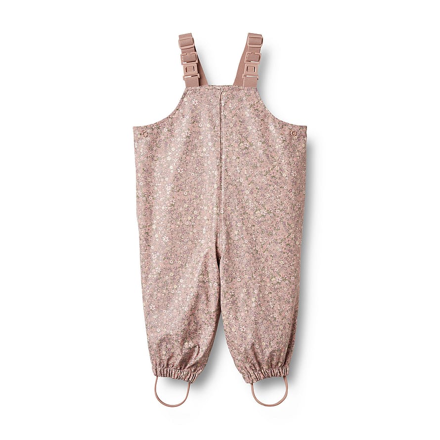 WHEAT Rainwear Charlo Overall Powder Flower Meadow Str 92/2 år