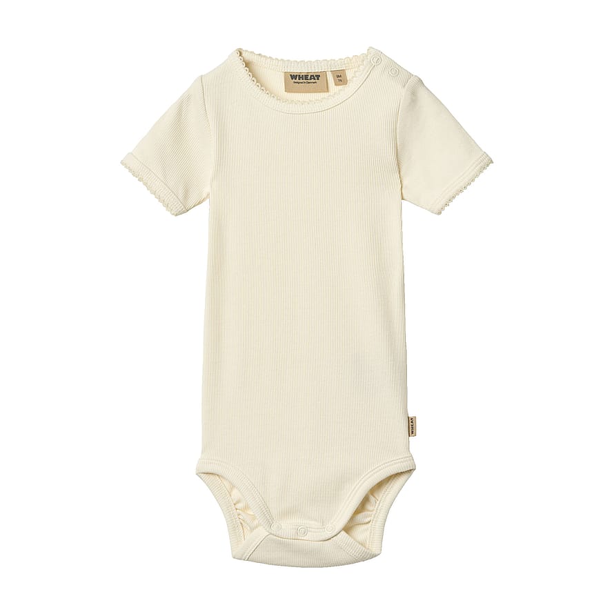 WHEAT Body Short Sleeve Elisa 2-pak Rose Powder Str 74/9m