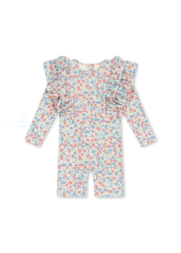 Konges Sløjd Manuca Frill Badeheldragt Fiola 18  mdr