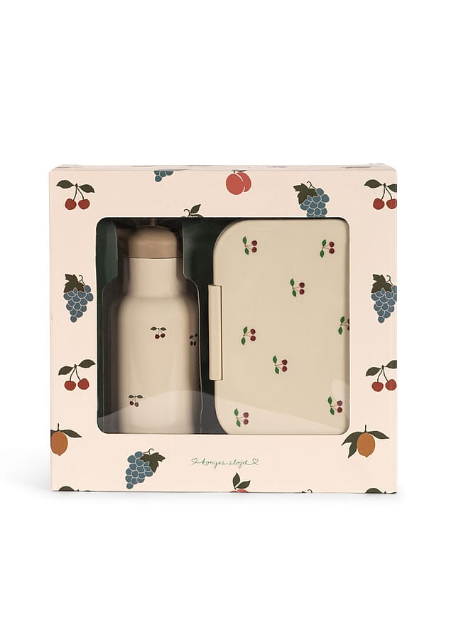Konges Sløjd Lunch Box Set Cherry Blush