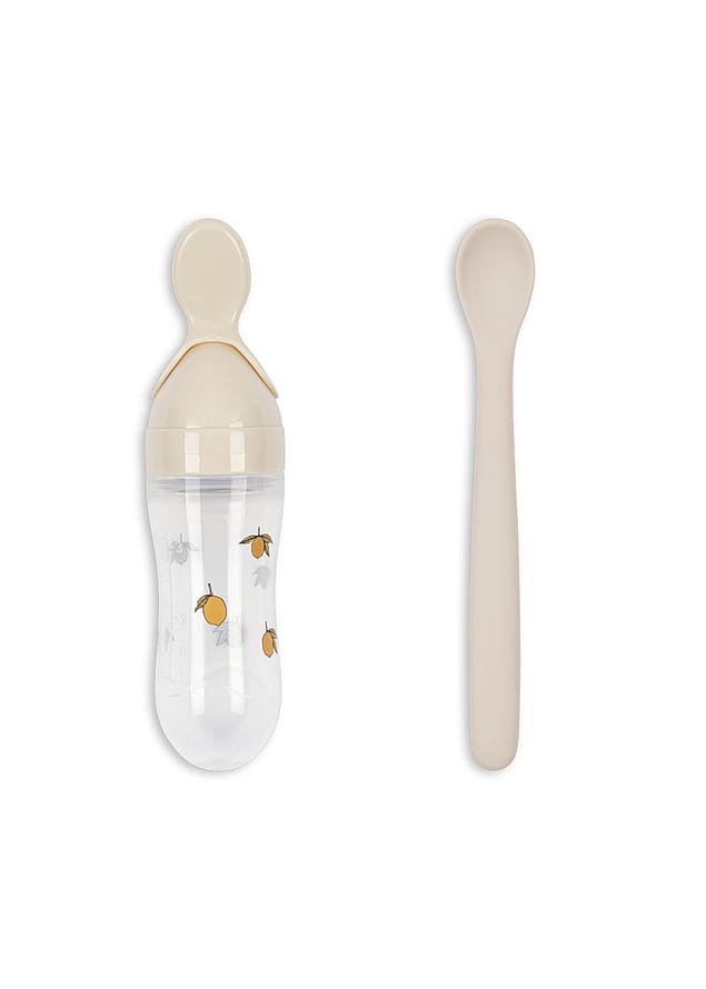 Konges Sløjd Food Feeding Set Lemon Onesize