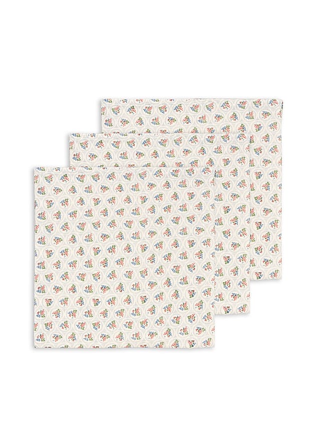 Konges Sløjd Stofbleer 3-Pak Verona Blues One Size