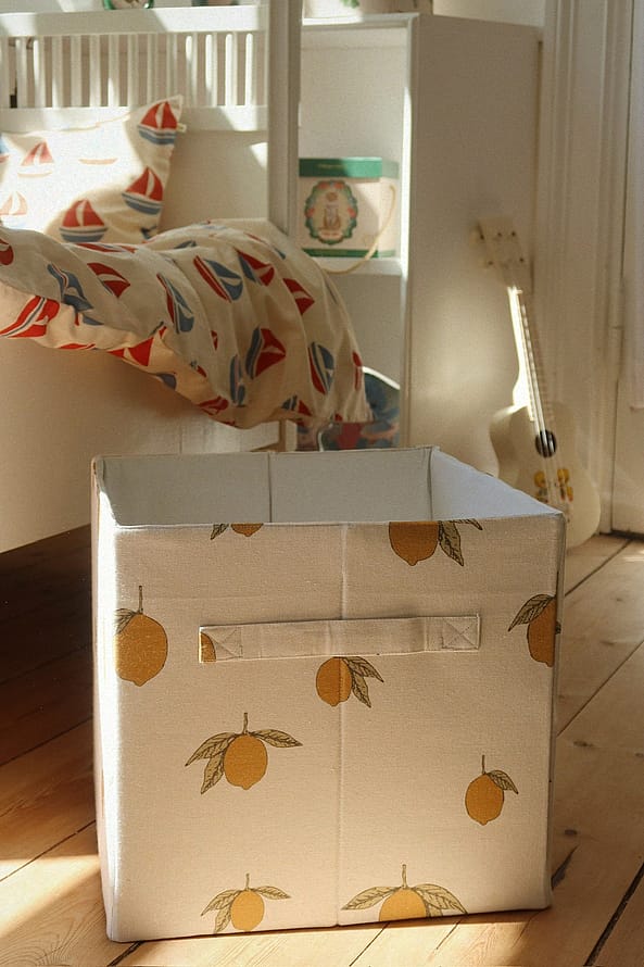 Konges Sløjd Stofopbevaringskurve, 2 stk.