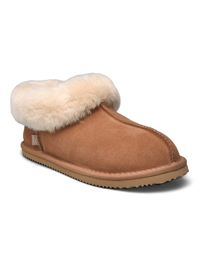 Rosemunde Closed Ankle Slipper Almond 41