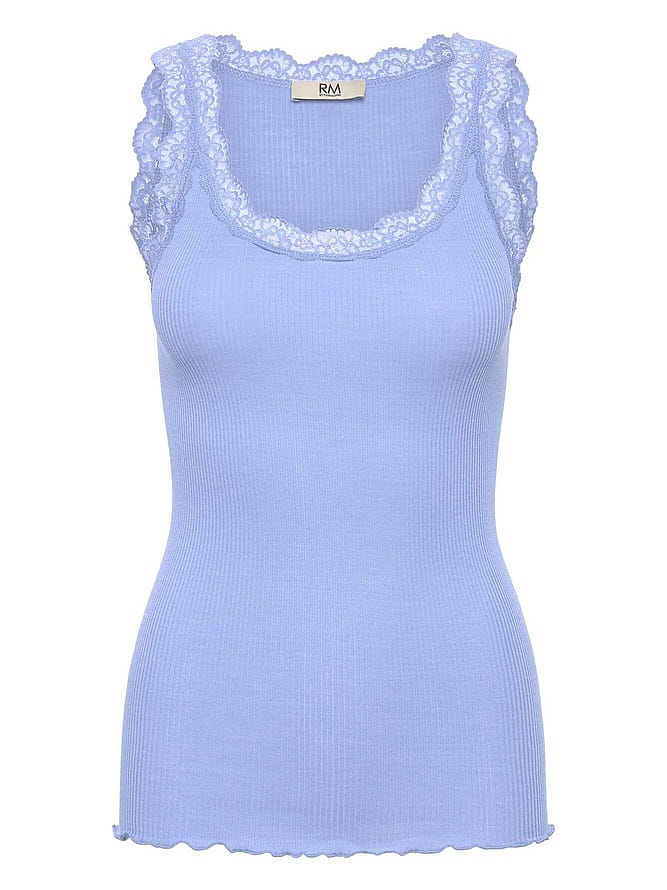 Rosemunde RMWBalta Modal SL U-Neck Top Bel Air Blue M