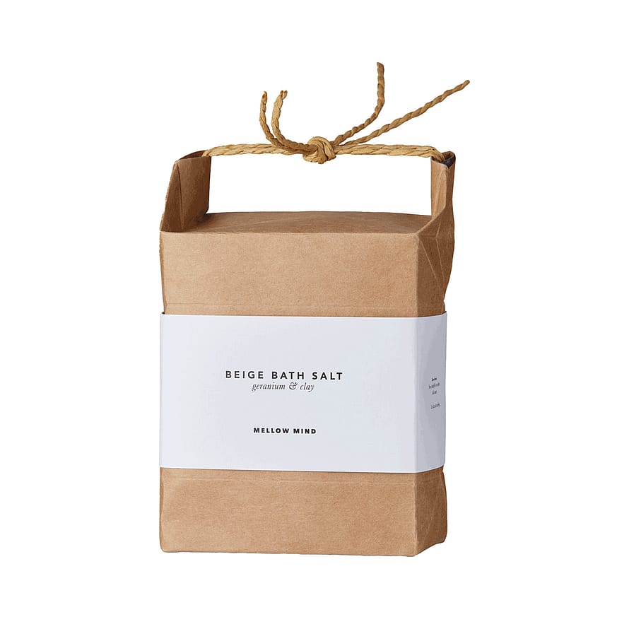 Mellow Mind Beige Clay Bath Salt Geranium