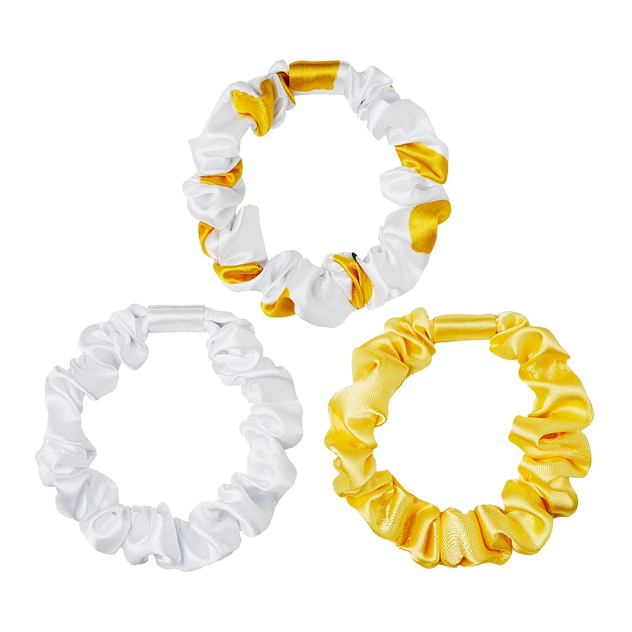 KICKS Beauty Slim Scrunchie Lemon 3 pcs