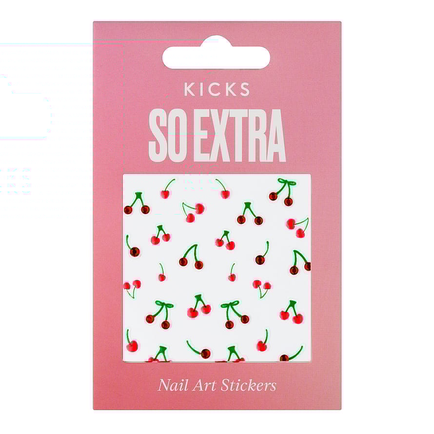 KICKS Beauty Nail Decor Stickers Cherry
