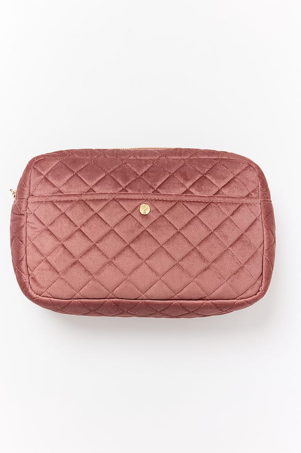 Fan Palm Beauty Bag Vintage Rose Large