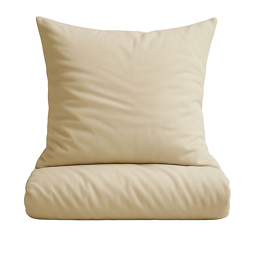 OMHU Percale Sengetøj Mud 140 x 220 cm