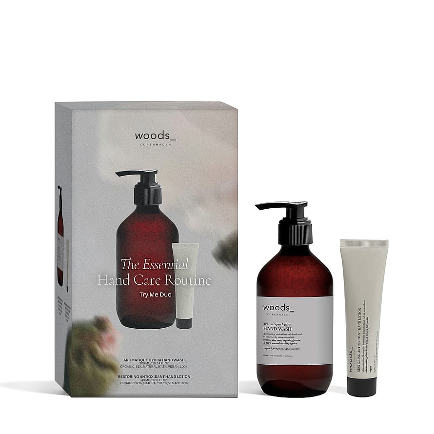 Woods Copenhagen The Essential Hand Care Routine Try Me Duo Gaveæske