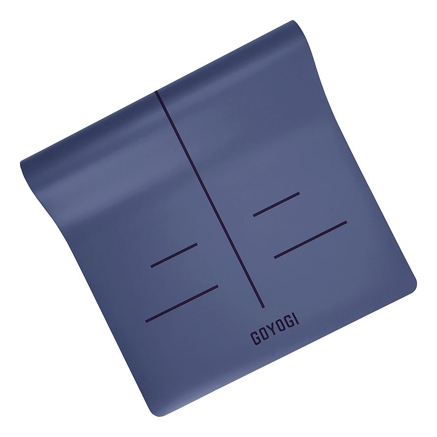GOYOGI Premium Signature Yogamåtte Blue