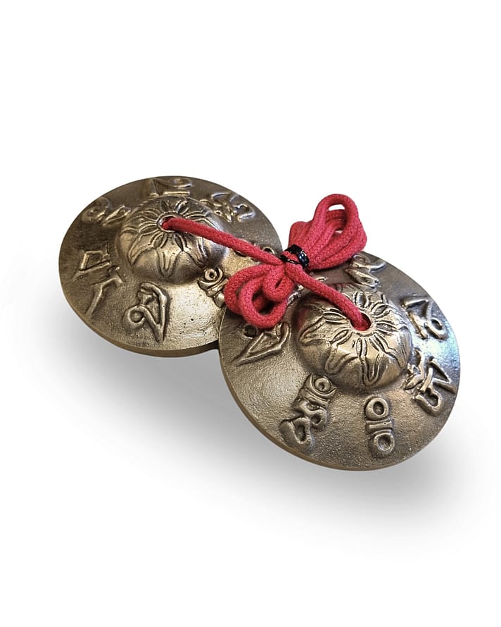 GOYOGI Tingsha Klokke Messing Messing