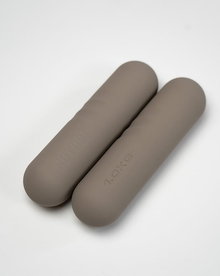 GOYOGI Infinity Dumbell Weights 2 x 1 kg Sand