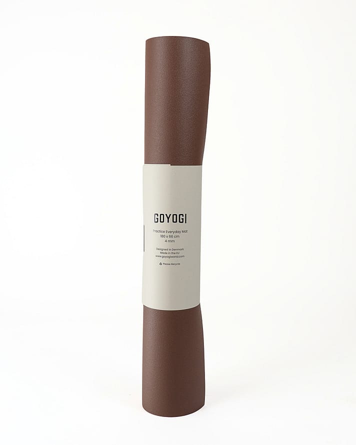GOYOGI Practice Everyday Mat 4 mm Earth Brown