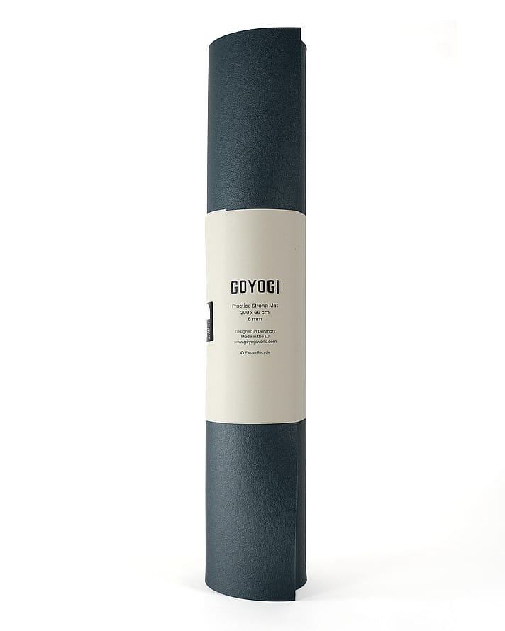 GOYOGI Practice Strong Mat 6 mm Dark Grey