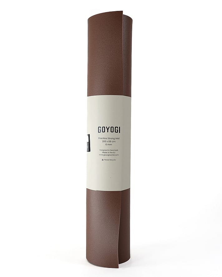 GOYOGI Practice Strong Mat 6 mm Earth Brown