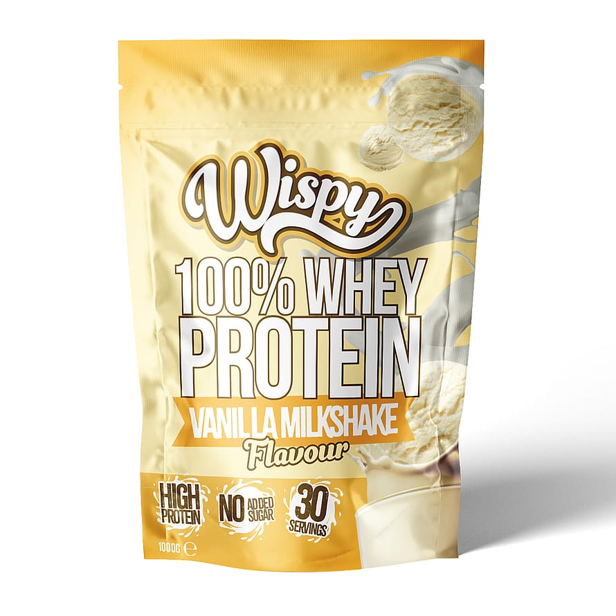 Wispy Nutrition Whey 100 Proteinpulver 1 kg Vanilla Milkshake