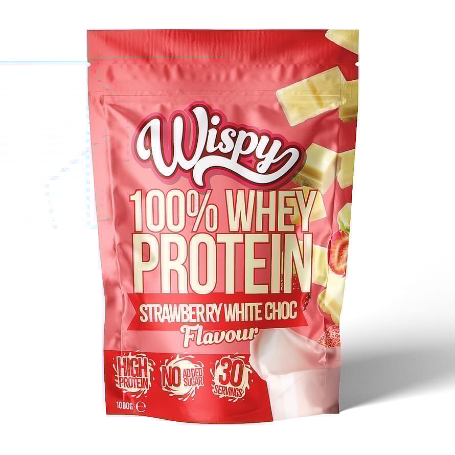 Wispy Nutrition Whey 100 Proteinpulver 1 kg Strawberry White Chocolate