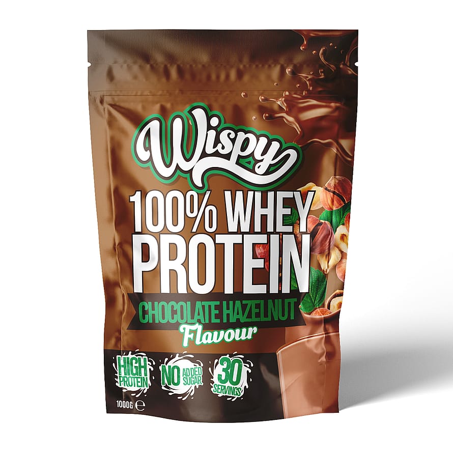 Wispy Nutrition Whey 100 Proteinpulver 1 kg Chocolate Hazelnut