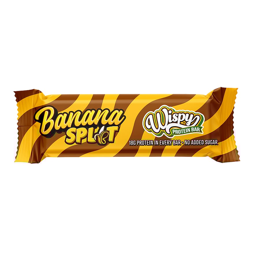 Wispy Nutrition Proteinbar 55 g Banana Split