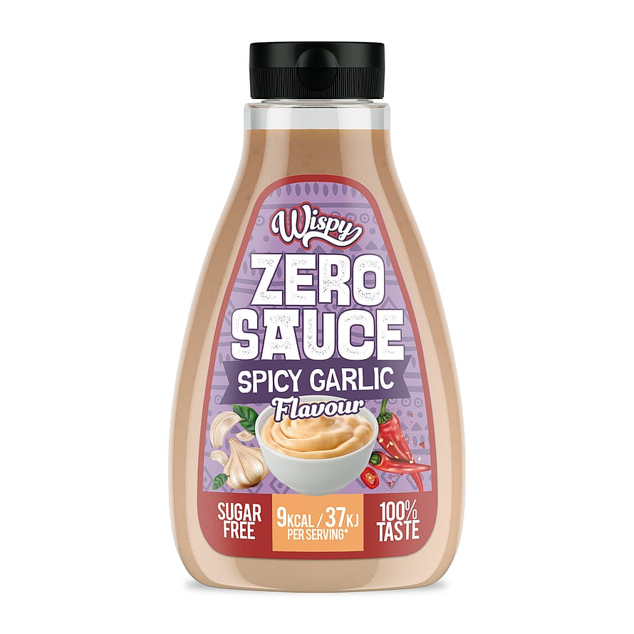 Wispy Nutrition Zero Sauce Spicy Garlic 440 g