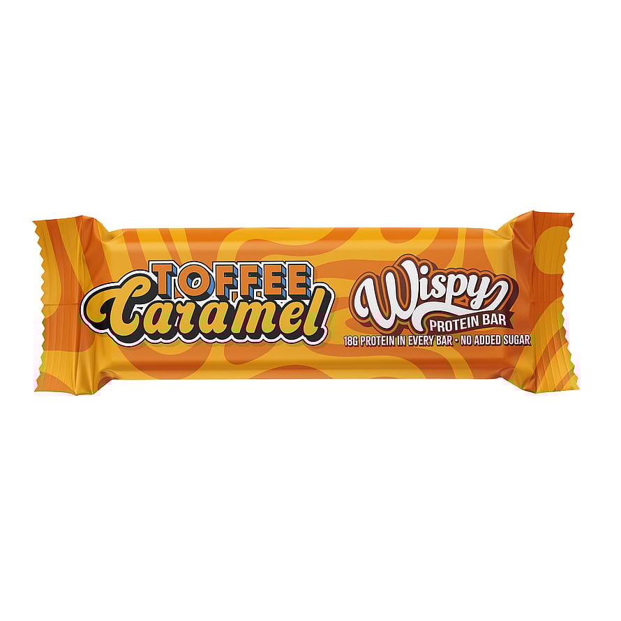 Wispy Nutrition Proteinbar 55 g Toffee Caramel