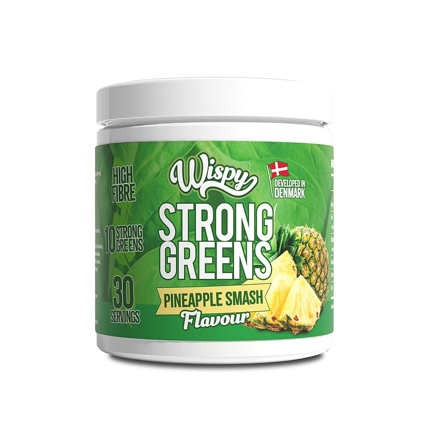 Wispy Nutrition Strong Greens 300 g Pineapple Smash