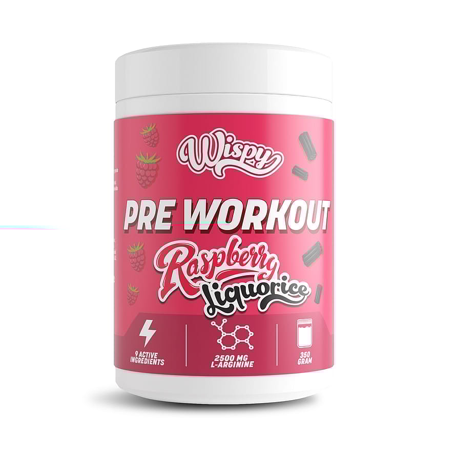 Wispy Nutrition Pre Workout 350 g Raspberry Liqurice