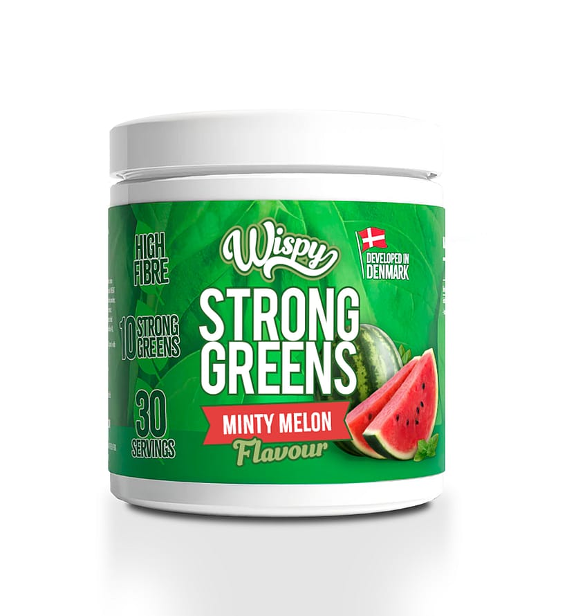 Wispy Nutrition Strong Greens 300 g Minty Melon