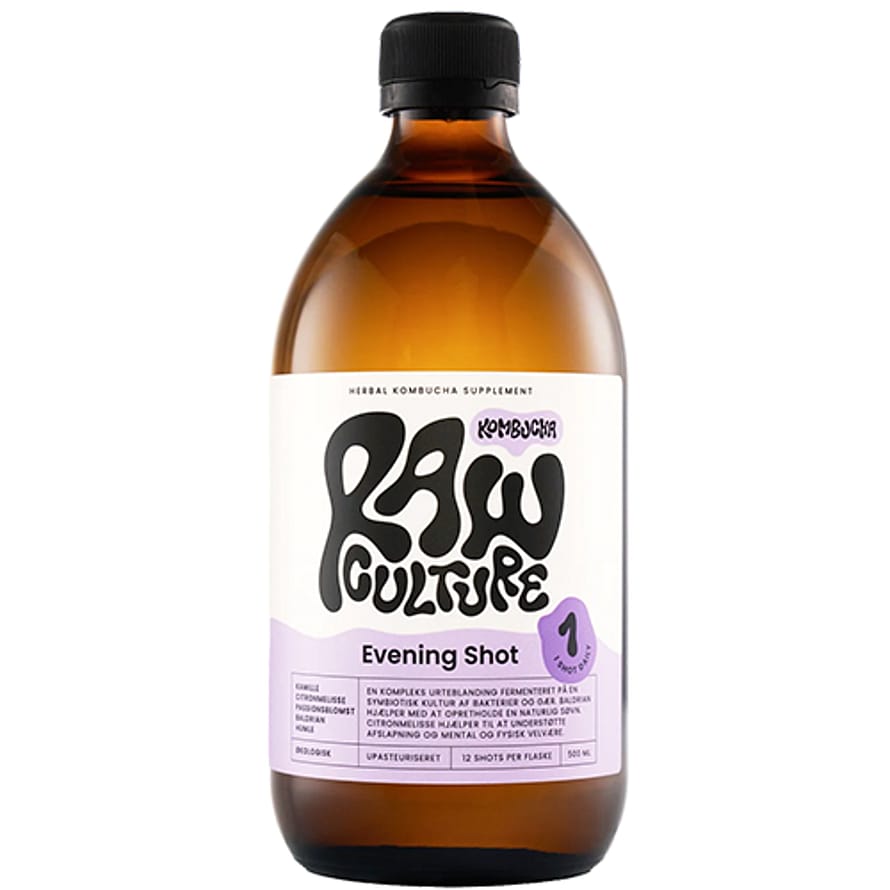 Raw Culture Evening Kombucha Shot Ø 500 ml