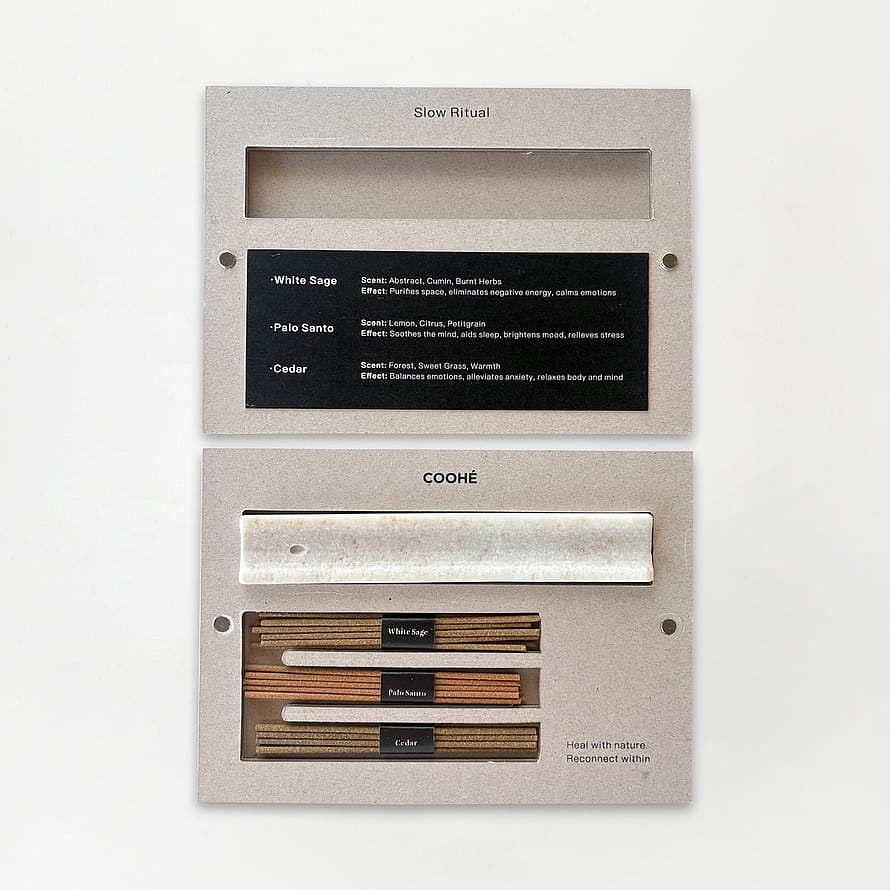 COOHÉ Let go Incense Stick Sæt