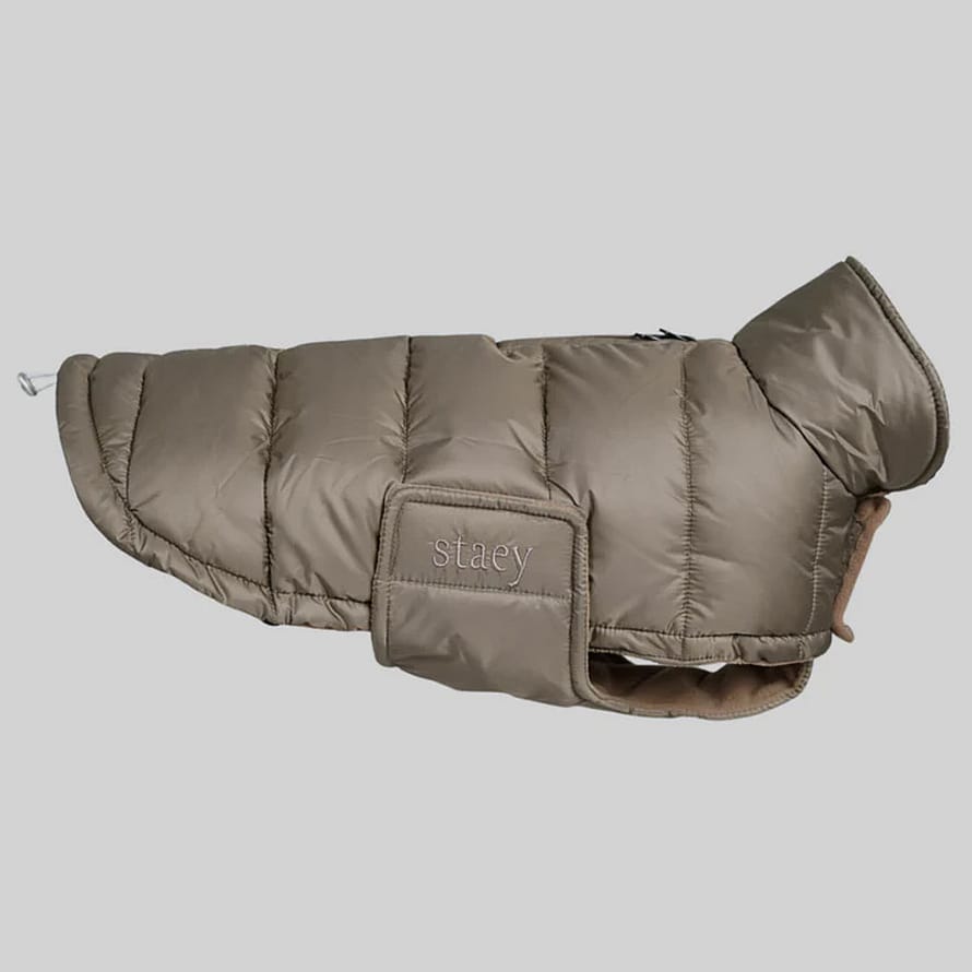 Staey Nora Dog Coat Taupe L