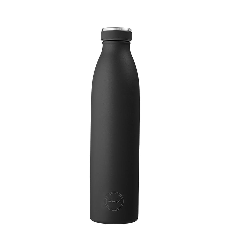 AYA&IDA Drikkeflaske 750 ml Matte Black