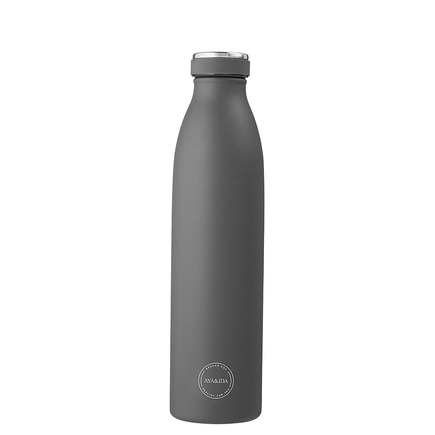 AYA&IDA Drikkeflaske 750 ml Dark Grey