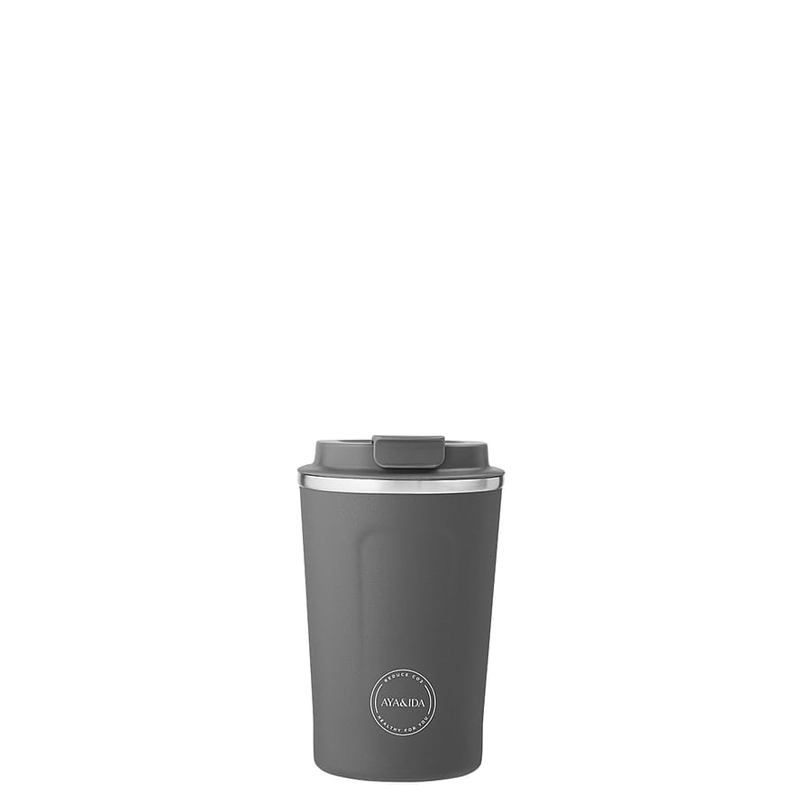 AYA&IDA CUP2GO Termokop 380 ml Dark Grey