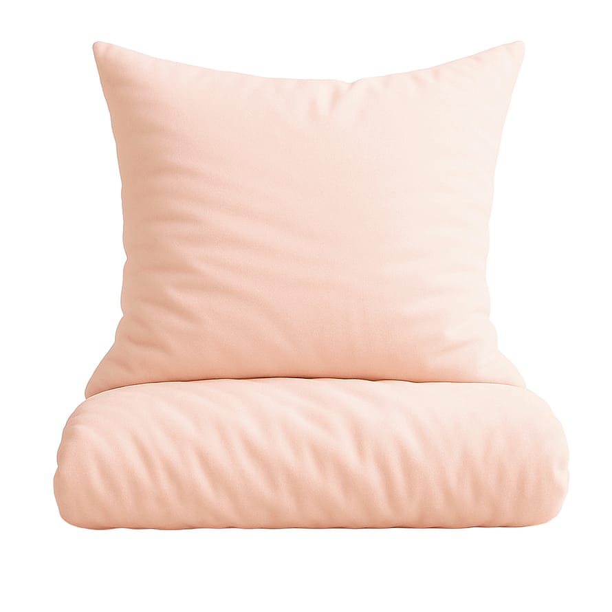 OMHU Percale Sengetøj Nude 140 x 220 cm