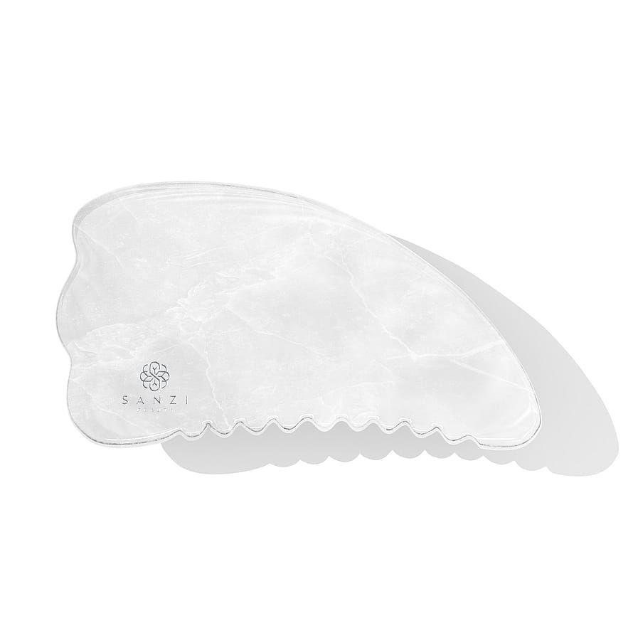 Sanzi Beauty Sculpt Gua Sha White Jade