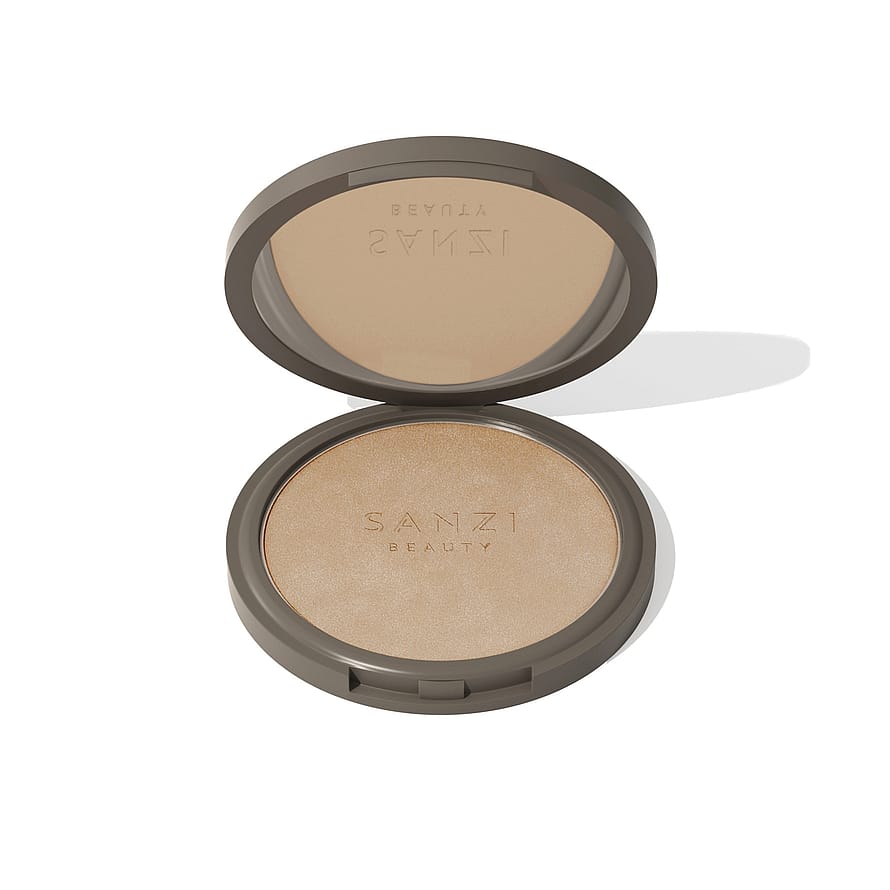 Sanzi Beauty Baked Powder Medium Caramel Warm