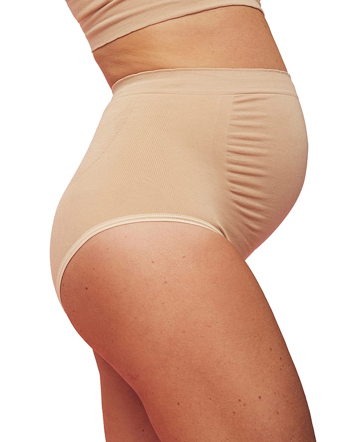 momkind Belly Support Brief Sand M