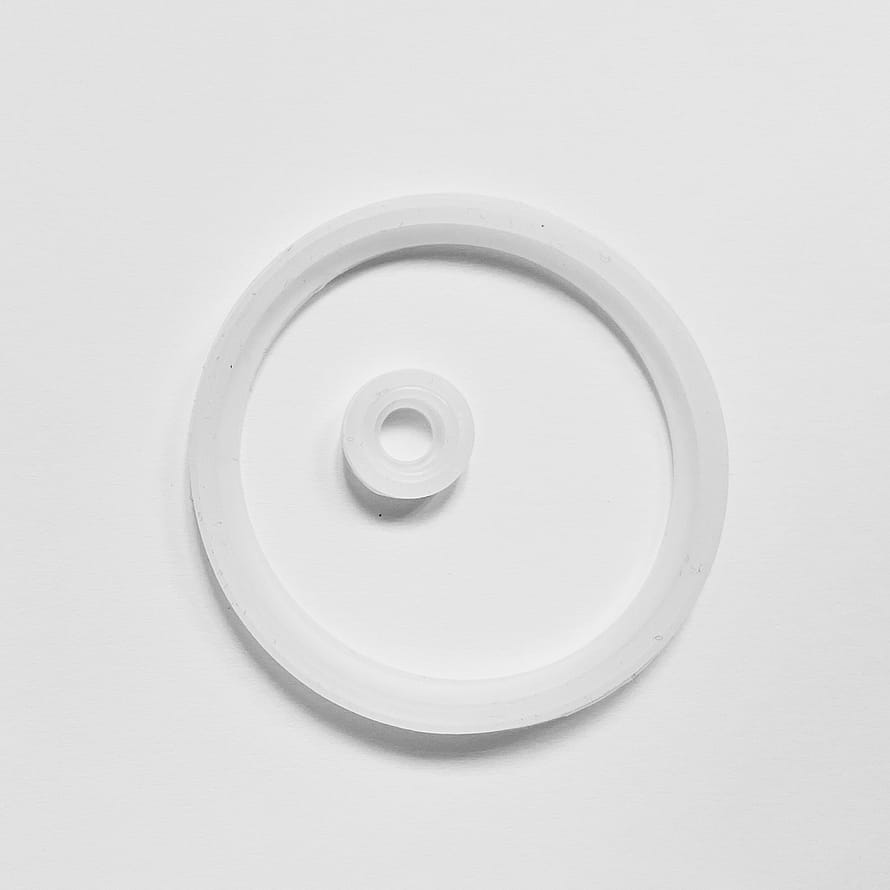 AYA&IDA Silikonering til Food'ie Termomadkasse Hvid