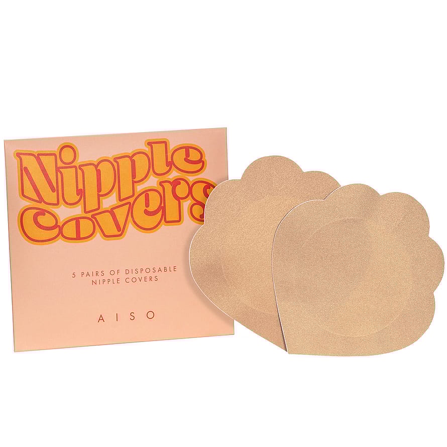 AISO Nipple Covers 5 par Peach Nilla