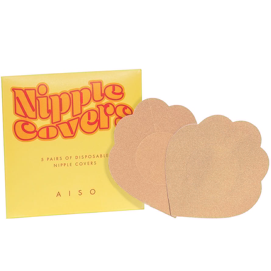 AISO Nipple Covers 5 par Yellow Nilla