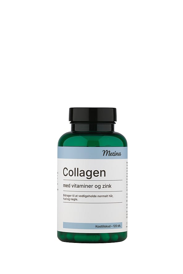 Mezina Collagen med vitaminer og zink 120 stk