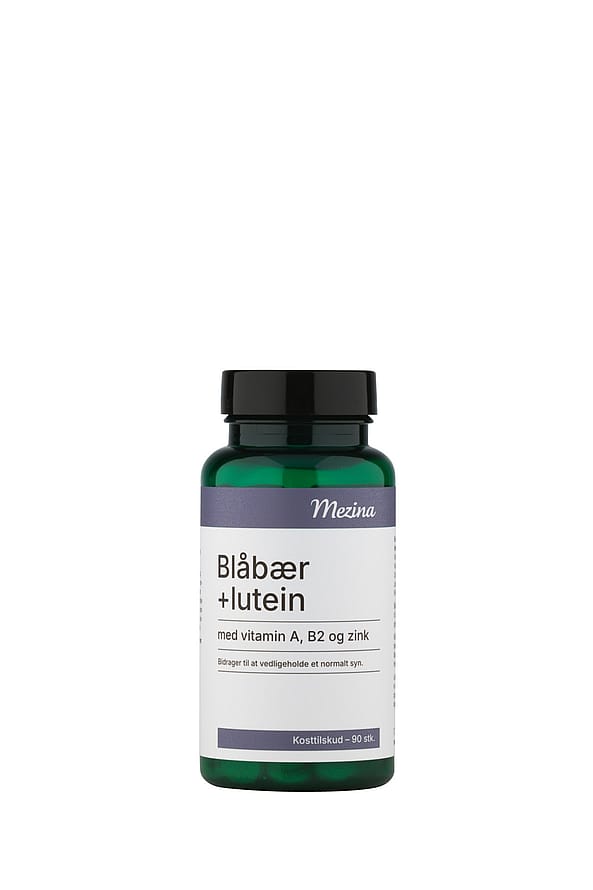 Mezina Blåbær og Lutein 90 stk