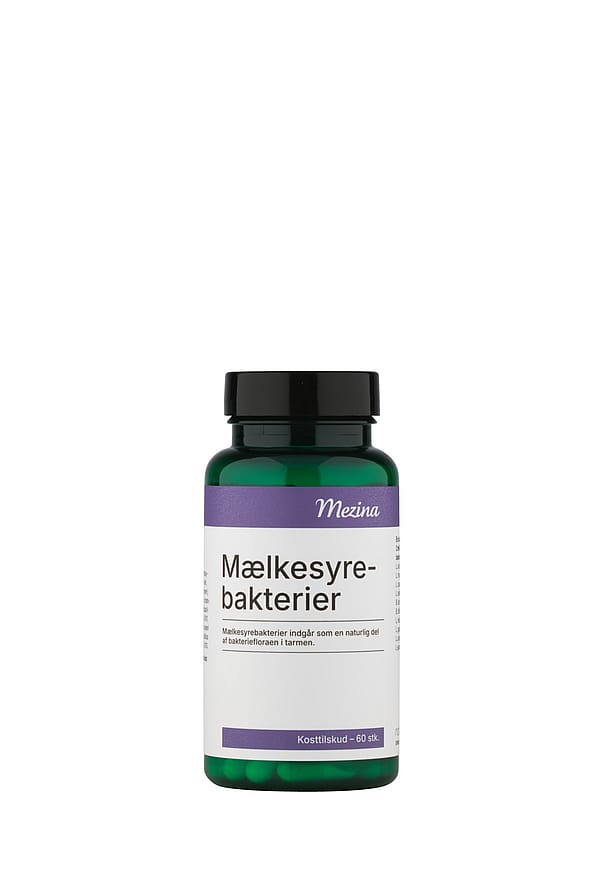 Mezina Mælkesyrebakterier Probiotika 60 stk