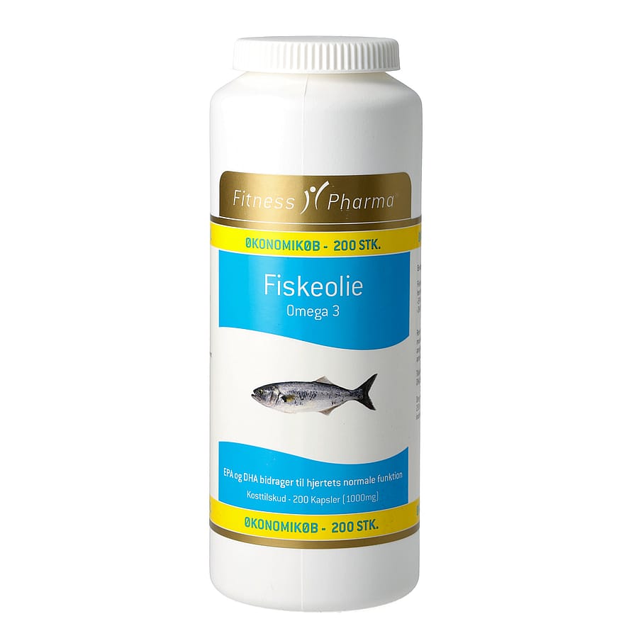 Fitness Pharma Fiskeolie 200 kaps.