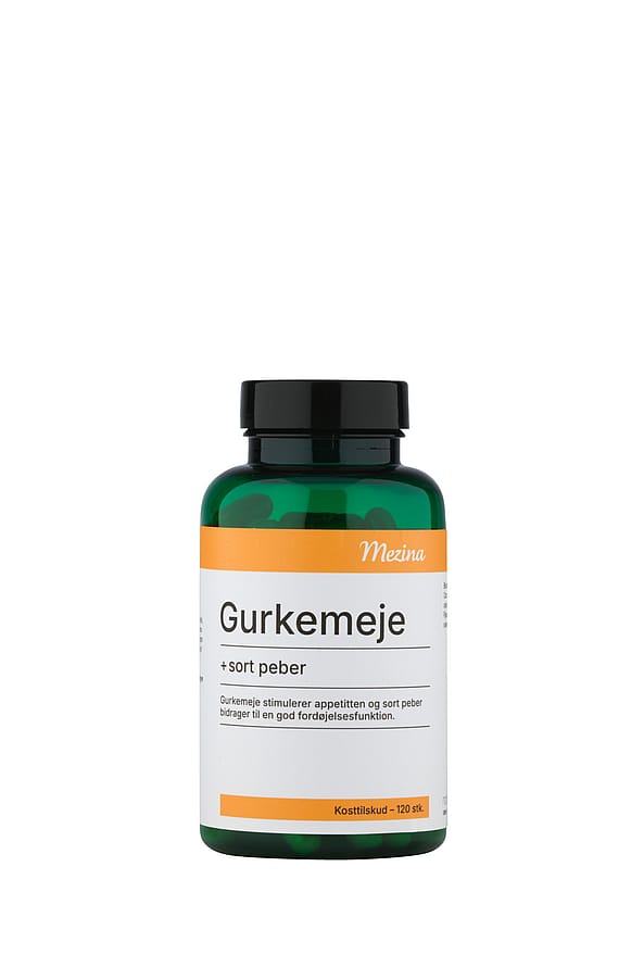 Mezina Gurkemeje + Sort Peber 120 stk