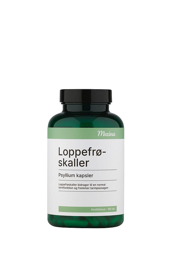 Mezina Loppefrøskaller Psyllium 180 stk