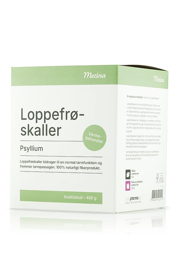 Mezina Loppefrøskaller Psyllium Pulver 450 g